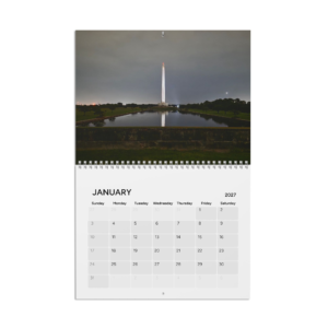 2027 Mixed Photography Wall Calendar