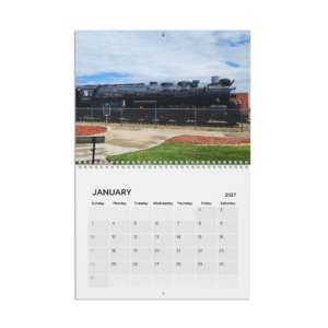 Transportation Wall Calendar 2027 — Vintage Land, Air & Sea Photo Calendar